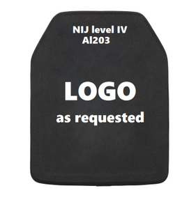 Placa balística de nivel IV (Al203) con certificación NIJ .06